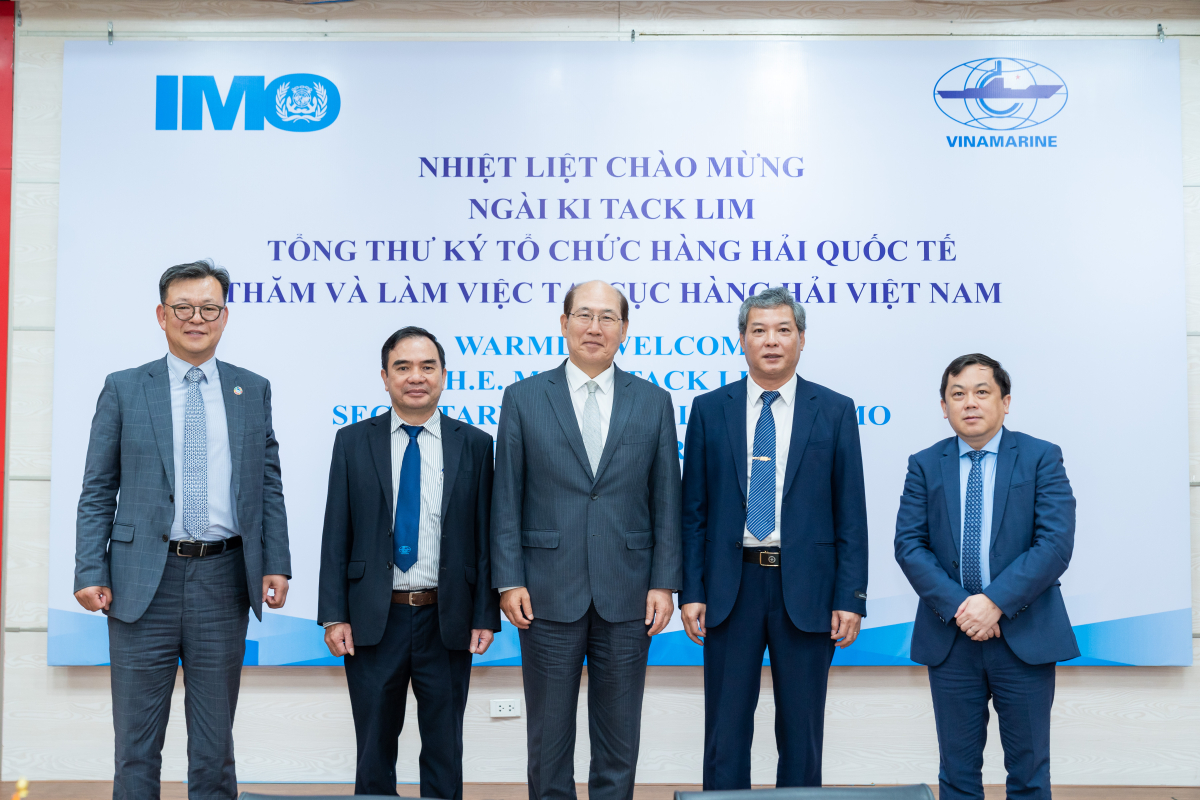 Tổng Thư ký Tổ chức Hàng hải Quốc tế (IMO) thăm và làm việc với Cục Hàng hải Việt Nam
