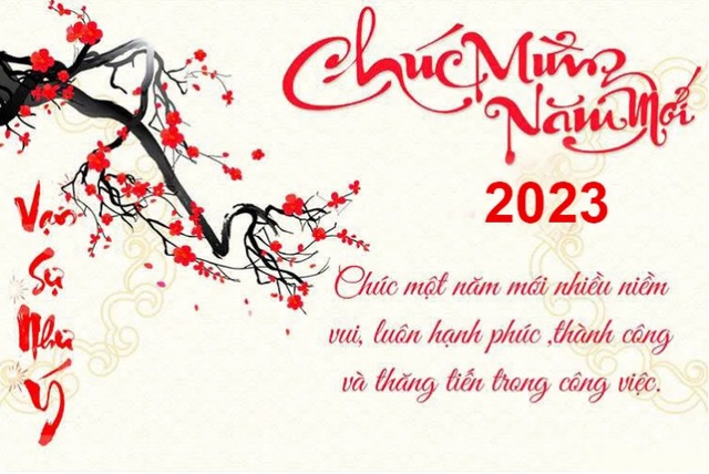 CHÚC MỪNG NĂM MỚI 2023