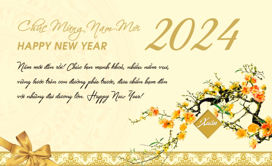 CHÚC MỪNG NĂM MỚI 2024